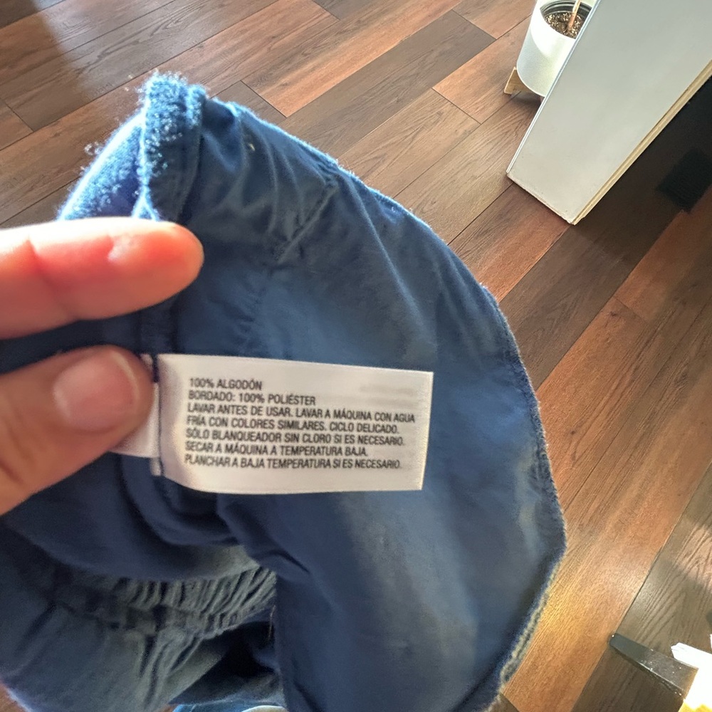 Girls Spring/Summer Ready Cat & Jack Royal Blue Flutter-Sleeve Wide-Leg Jumpsuit - Picture 6 of 6